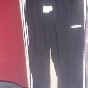 Black white man joggers